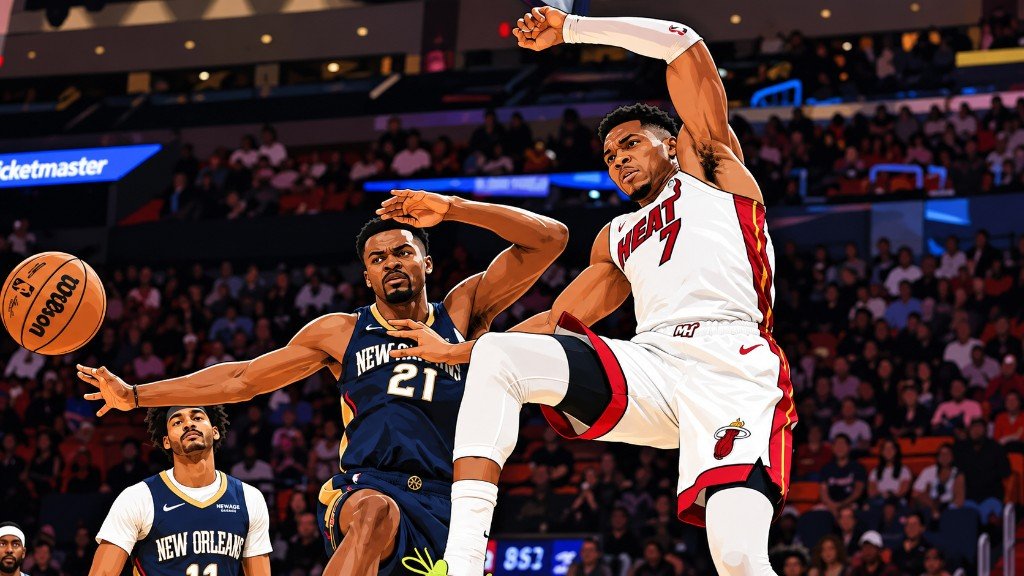 Heat vs. Pelicans game report image