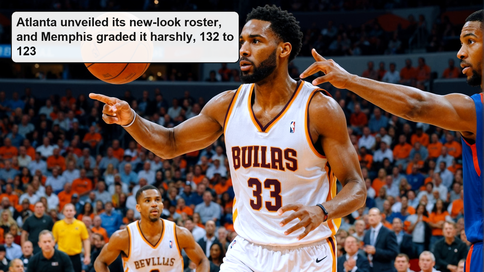 Atlanta unveiled its new-look roster, and Memphis graded it harshly, 132 to 123 Photo: Sports Illustrated.