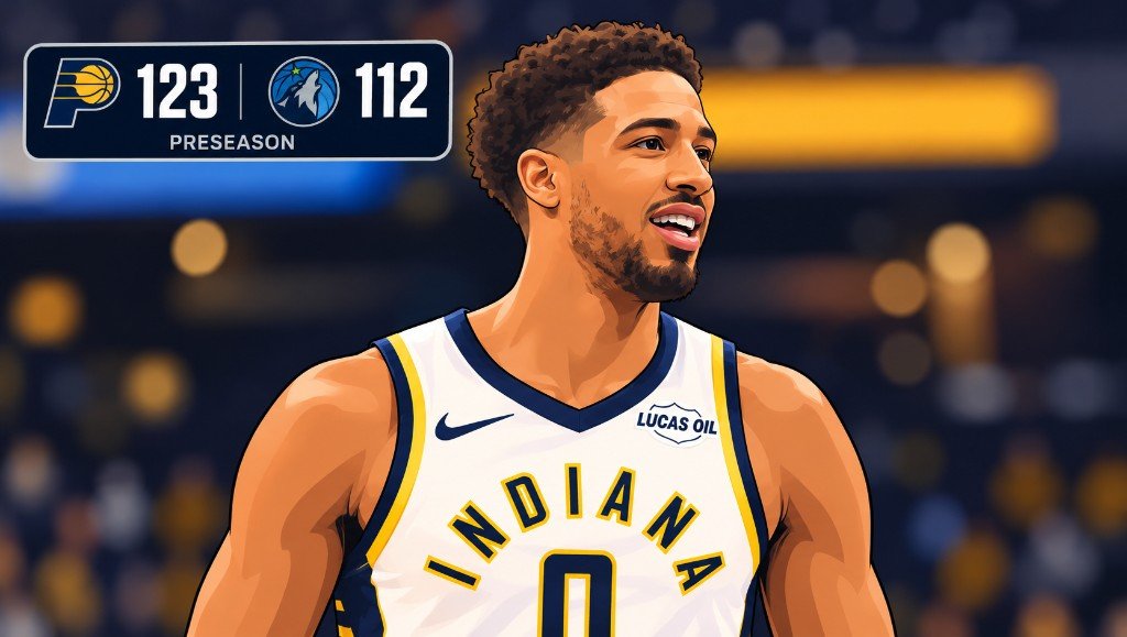 Pacers 123, Timberwolves 112