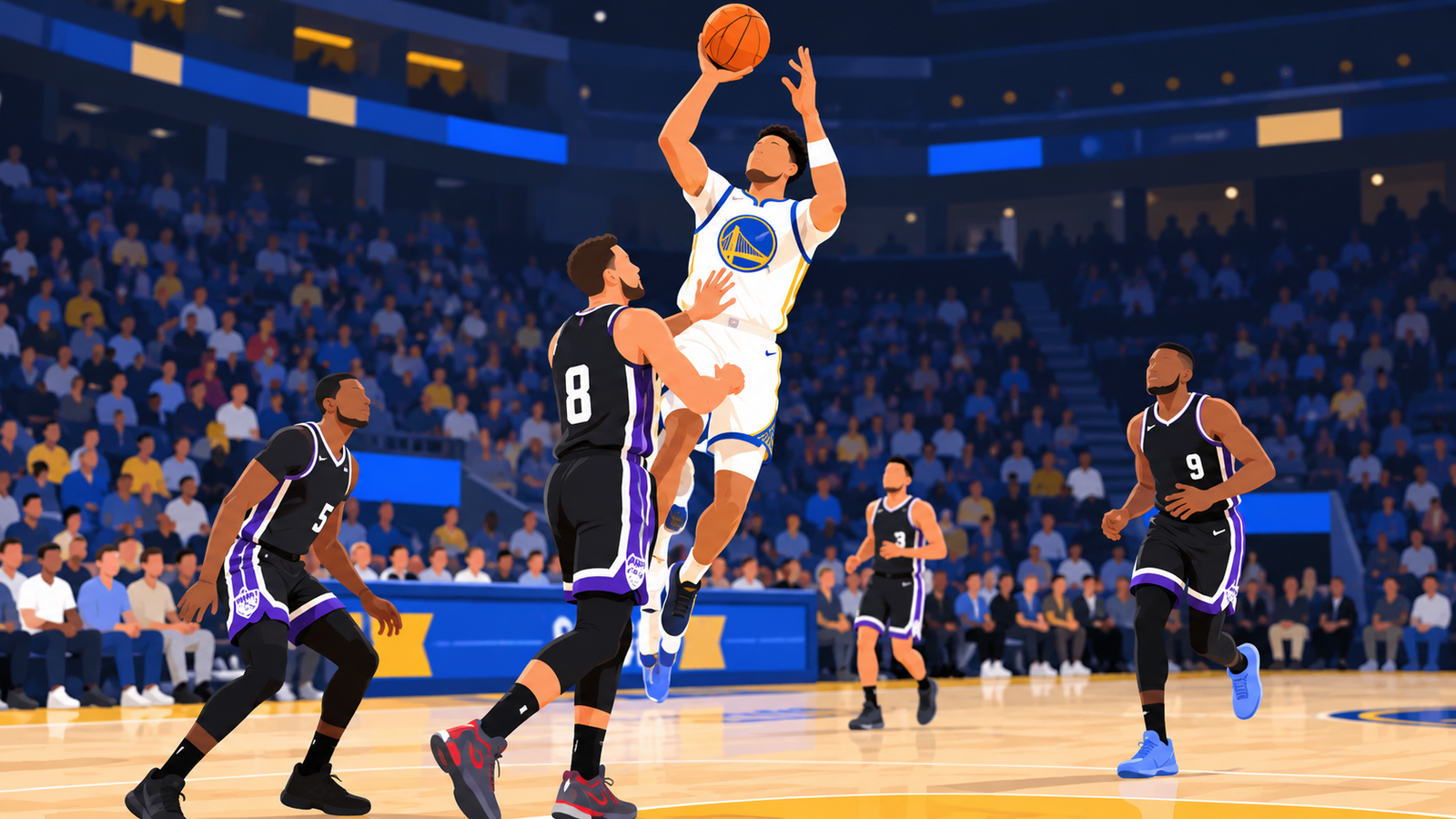 What we learned as Yaxel Lendeborg shines again in Warriors' win over Kings — Yahoo Sports