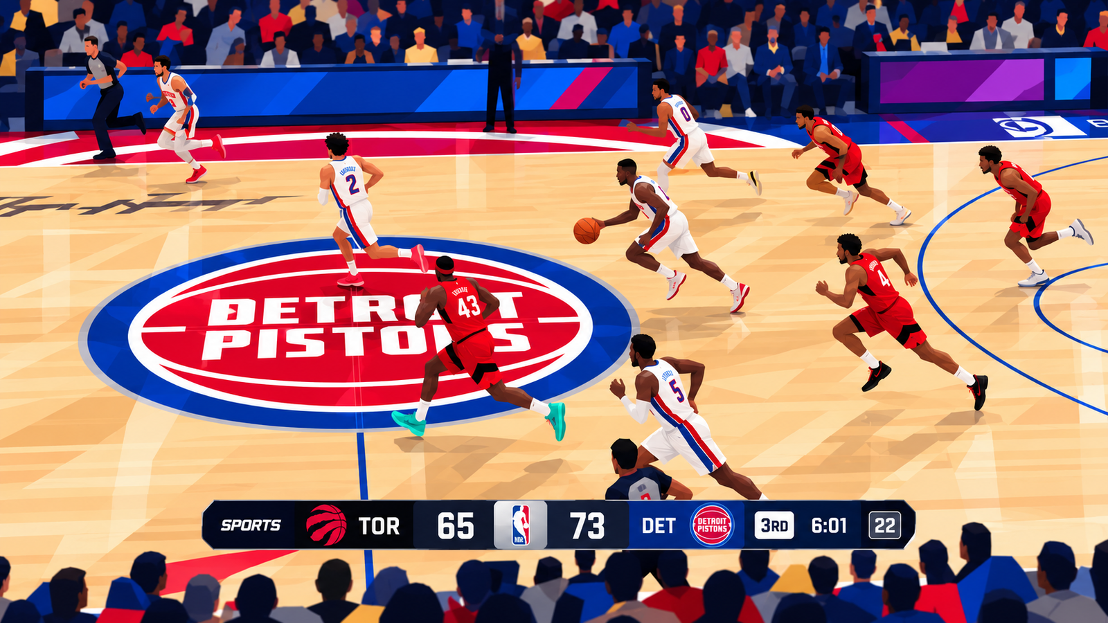 Detroit Pistons vs. Toronto Raptors - Game Highlights — Yahoo Sports