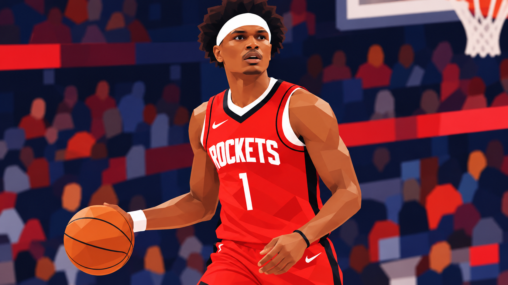 Amen Thompson names the first thing he bought with his new $208m Rockets contract — Yahoo